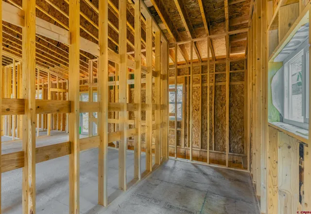 view of a patio with table and chairs