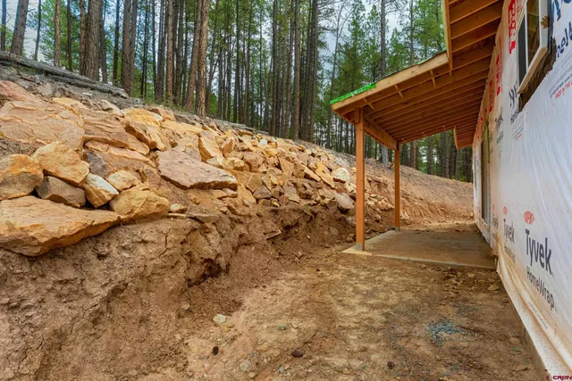 a front view of a house with entryway