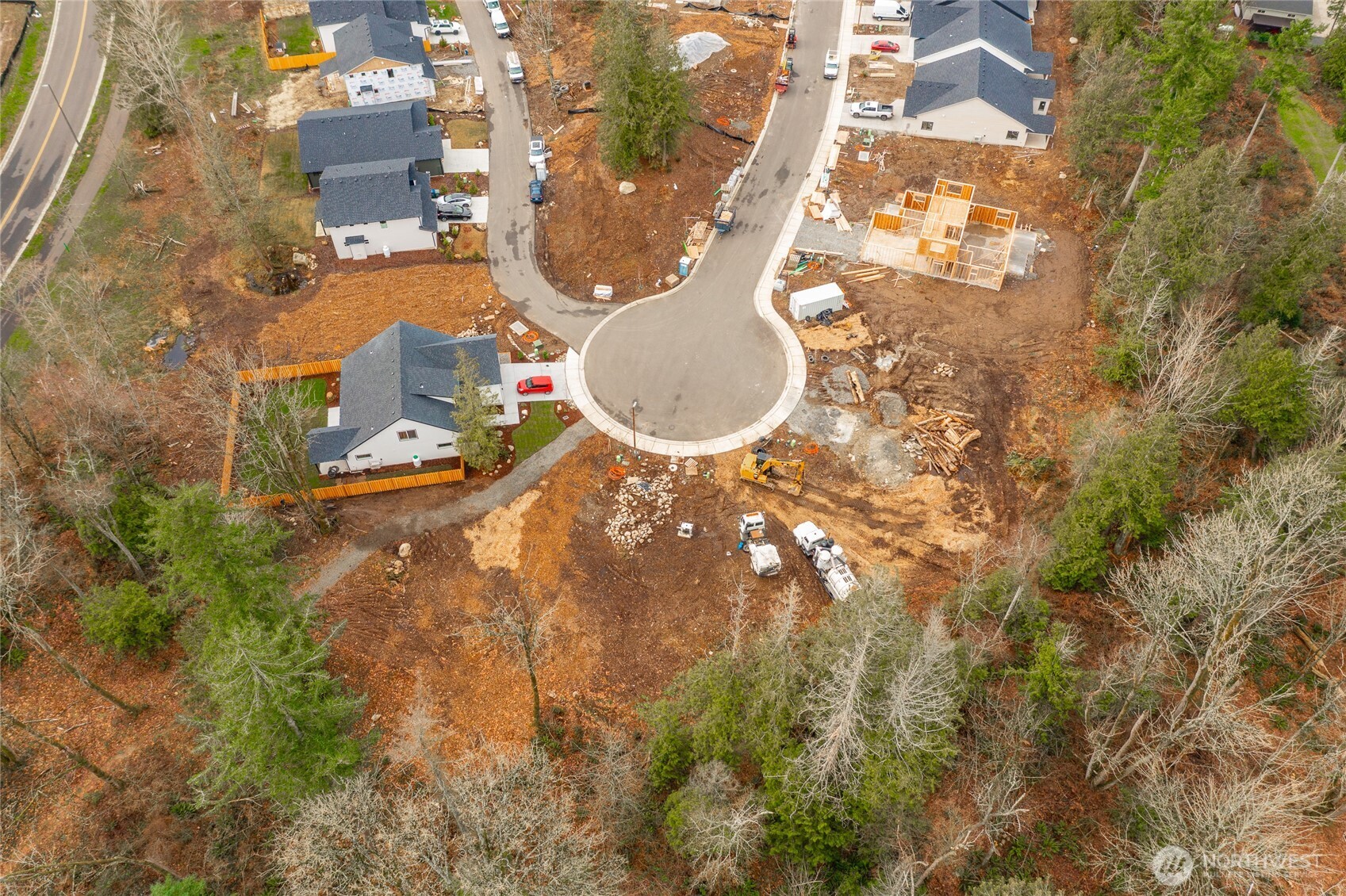 3034 Cedar View Road Blaine, WA 98230 - Photo 3 of 7 a aerial view of a house with backyard and tree