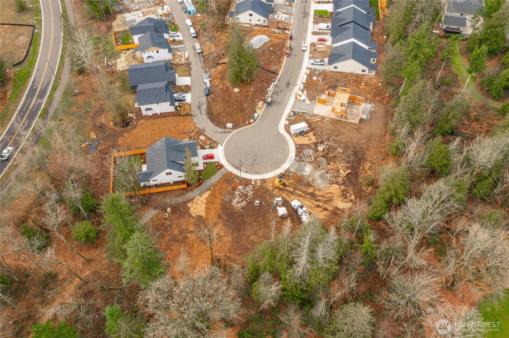 3034 Cedar View Road Blaine, WA 98230 - Photo 4 of 7 an aerial view of a backyard