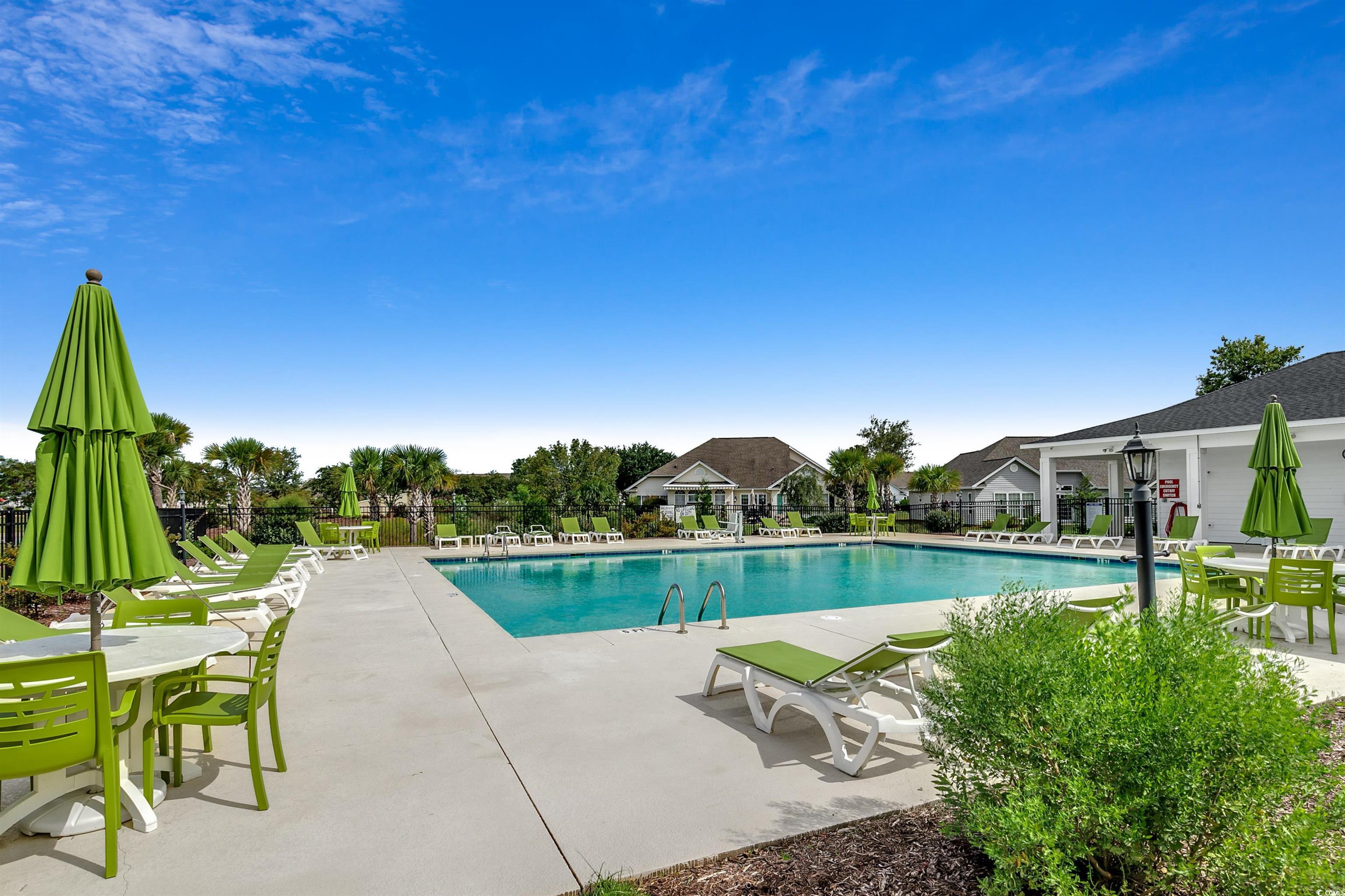925 Abernathy Place Surfside Beach, SC 29575 - Photo 37 of 40 Community pool with a patio area