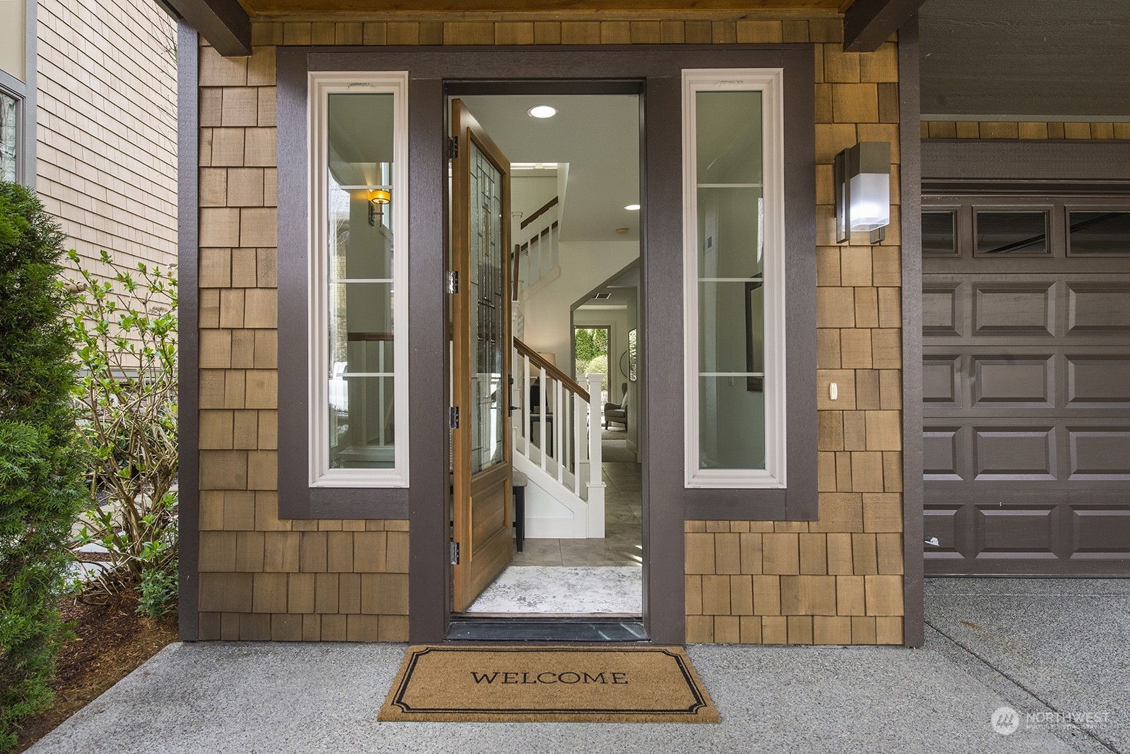 1229 North 42nd Place Renton, WA 98056 - Photo 3 of 40 a view of a entryway door of the house