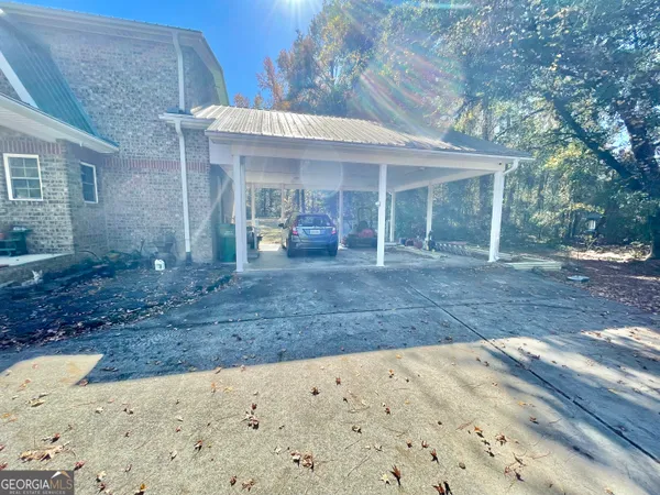 a front view of a house with a porch