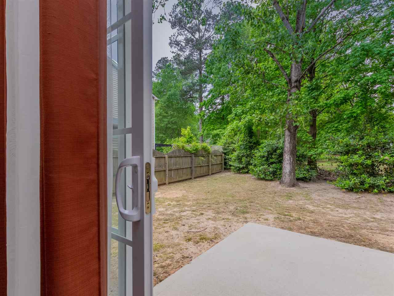 604 Smith Ridge Way Fuquay-Varina, NC 27526 - Photo 10 of 30 Easy access to this fully fenced back yard with private patio. Private Patio