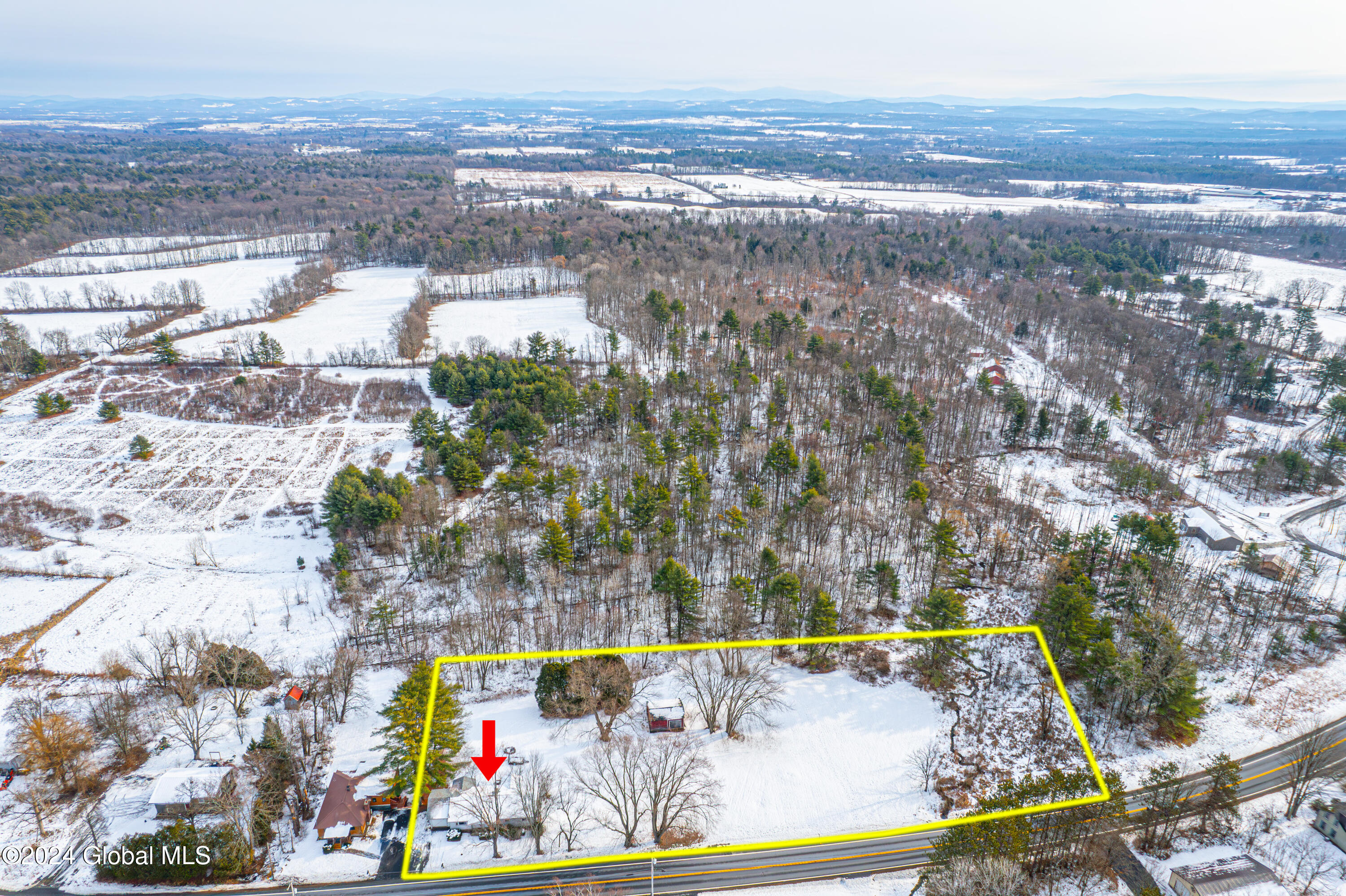 378 Gansevoort Road Moreau, NY 12828 - Photo 3 of 18 approx property line