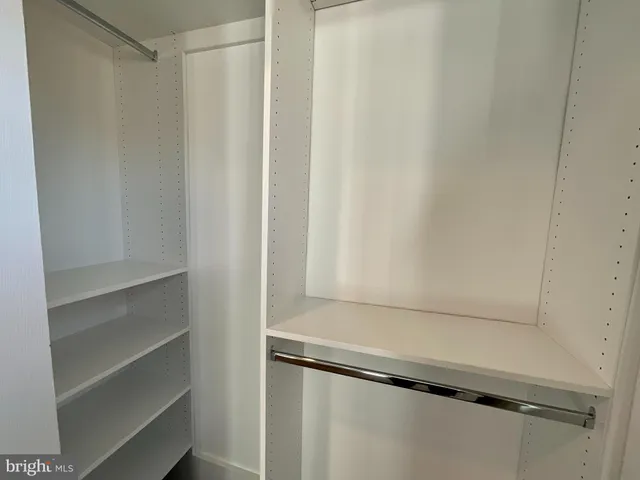 a view of walk in closet