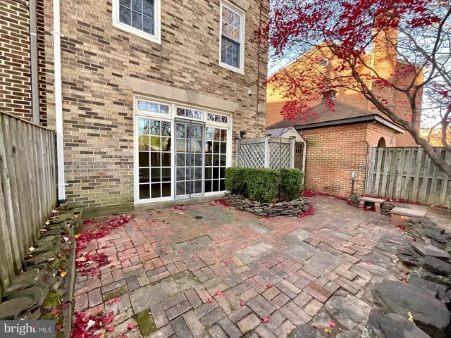 a view of a house with a door