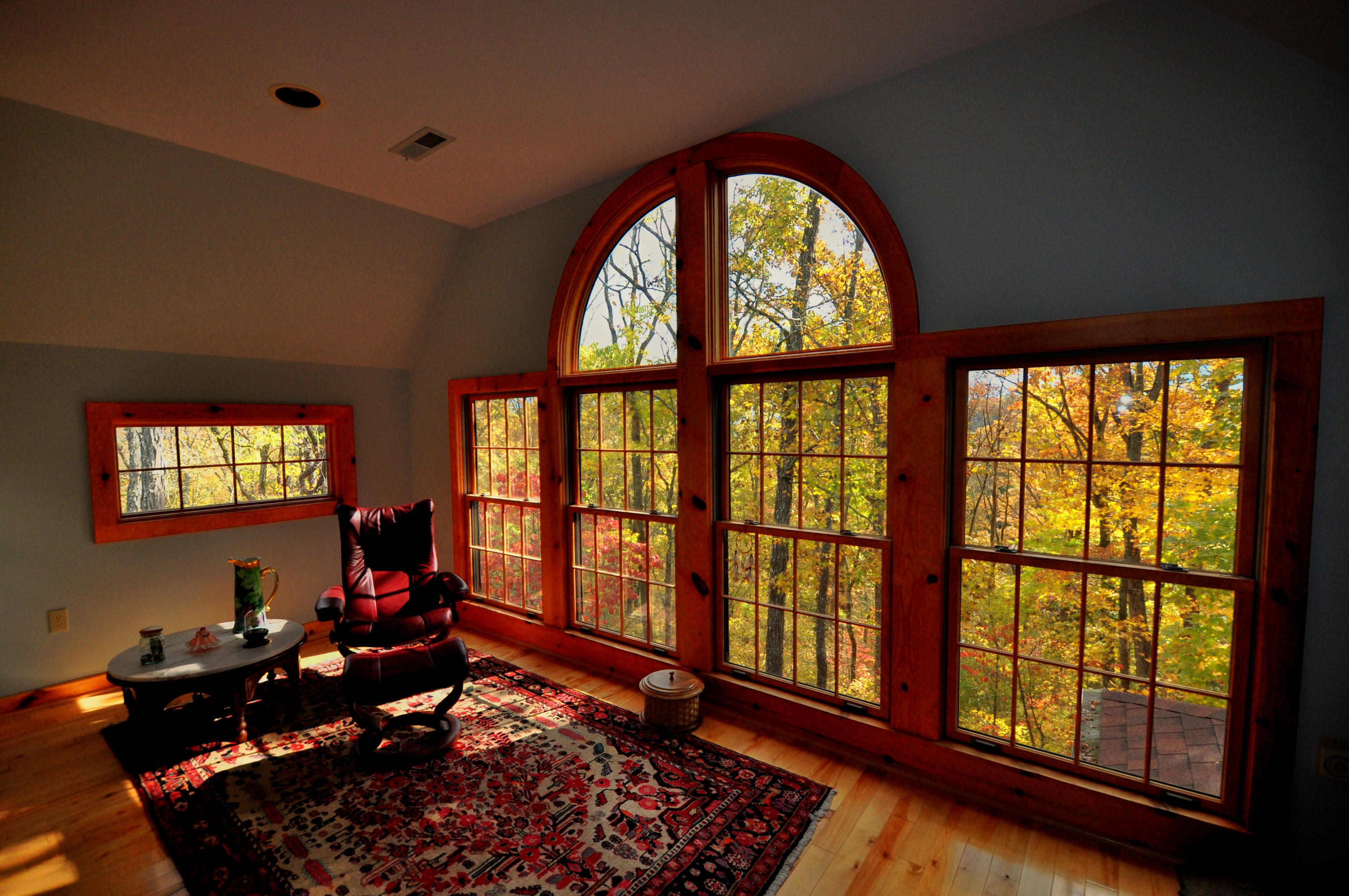811 Laurel Road Townsend, TN 37882 - Photo 27 of 38 Master Bedroom Wall of Glass