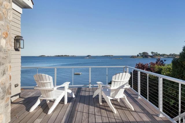 22 Point Road Norwalk, CT 06854 - Photo 19 of 24 a view of a roof deck with furniture