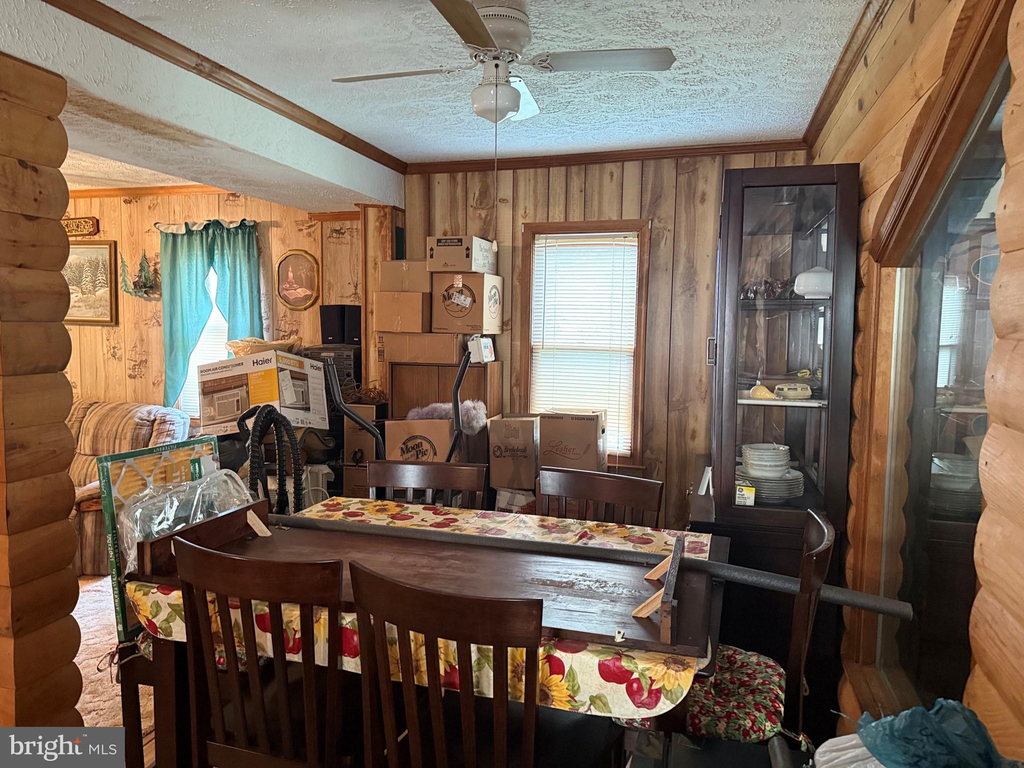 1492 Dice Warner Road Circleville, WV 26804 - Photo 7 of 36 Cozy cabin dining space in transition.
