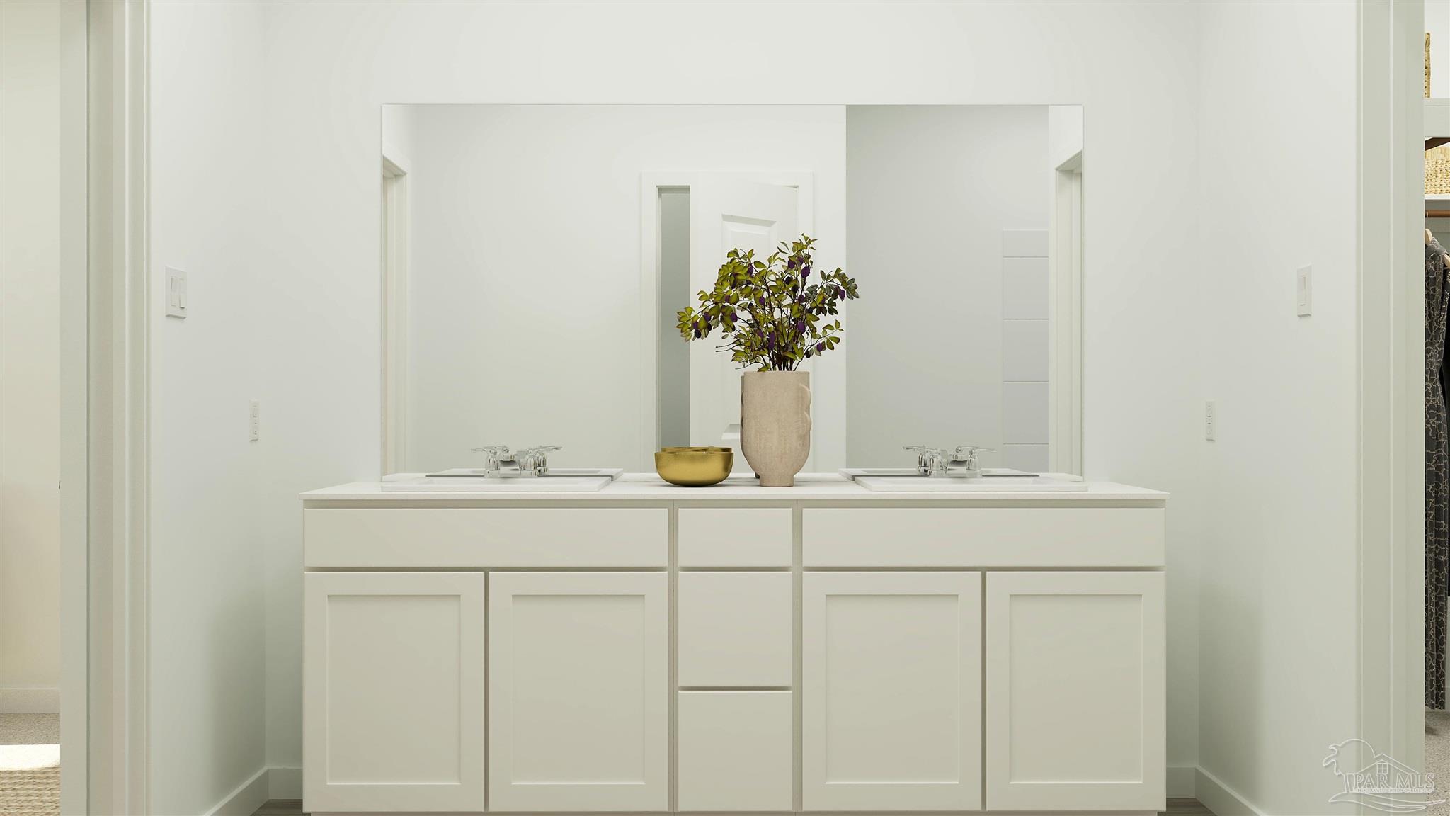 6360 Buckthorn Circle Pace, FL 32571 - Photo 13 of 20 a bathroom with a sink and vanity