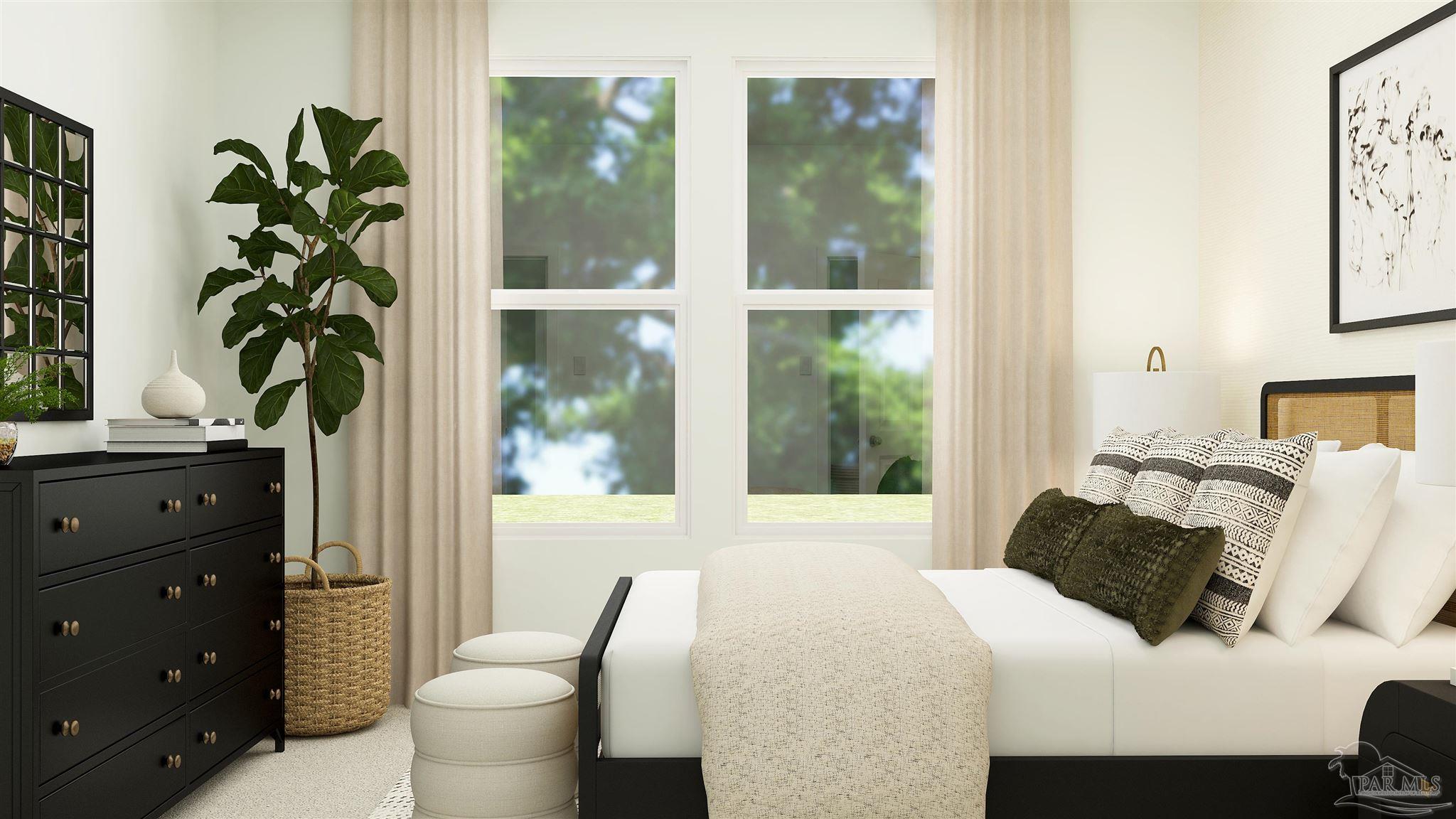 6360 Buckthorn Circle Pace, FL 32571 - Photo 19 of 20 a bedroom with a bed and a window