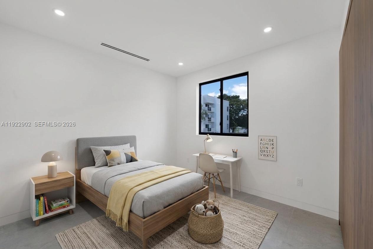 2610 Southwest 17th Street Miami, FL 33145 - Photo 18 of 43 Rendering of Bedroom