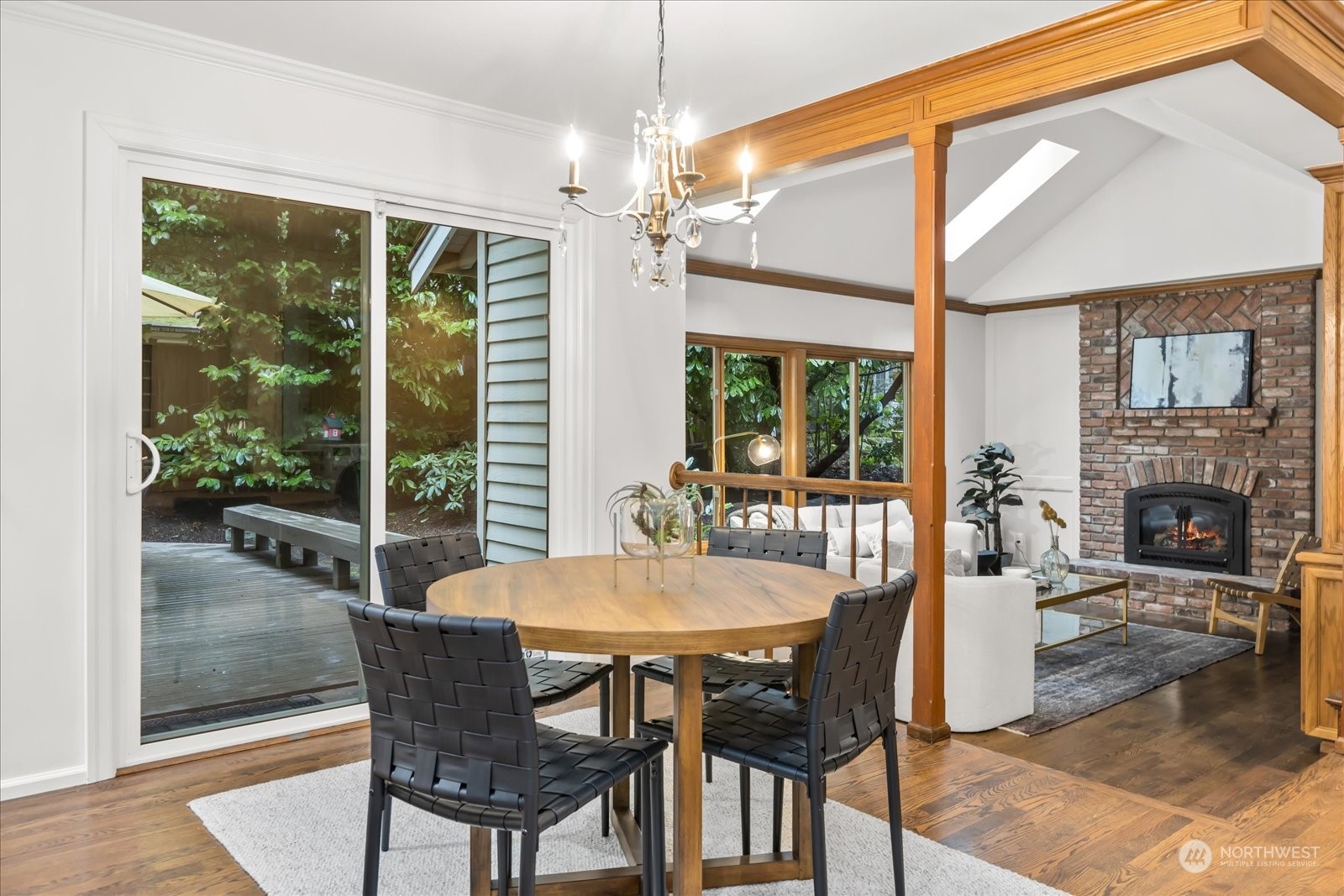 8418 192nd Street Southwest Edmonds, WA 98026 - Photo 15 of 39 a view of a dining room with furniture window and outside view