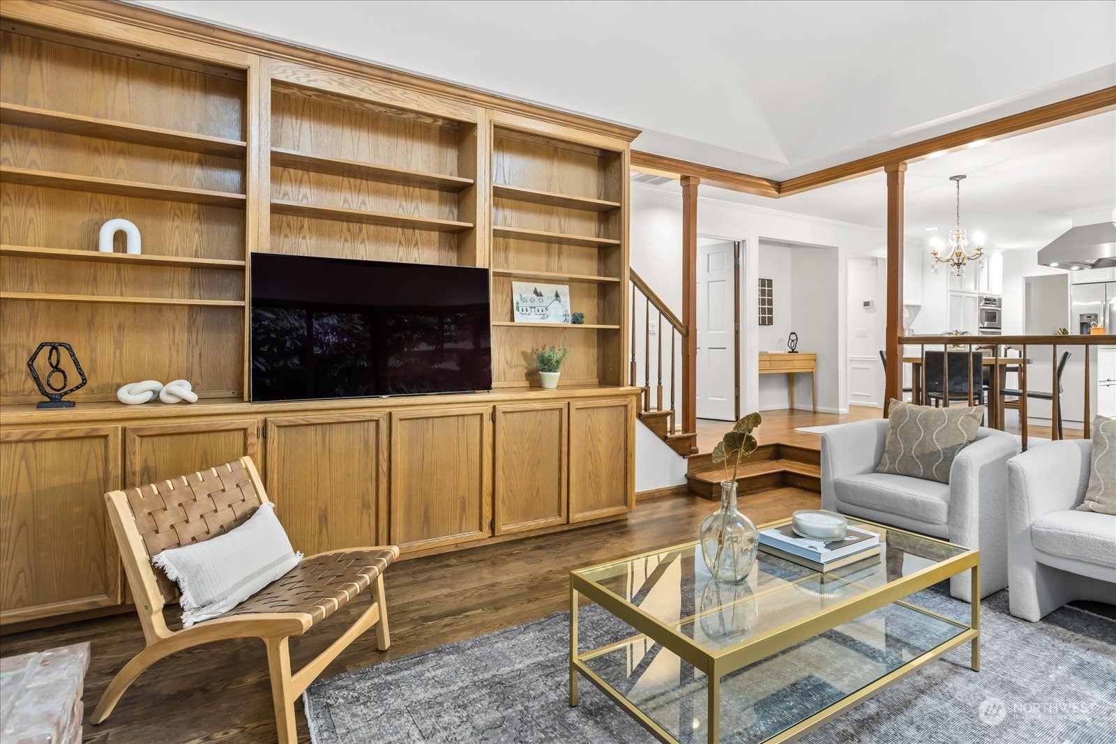 8418 192nd Street Southwest Edmonds, WA 98026 - Photo 17 of 39 a living room with furniture a rug and a window