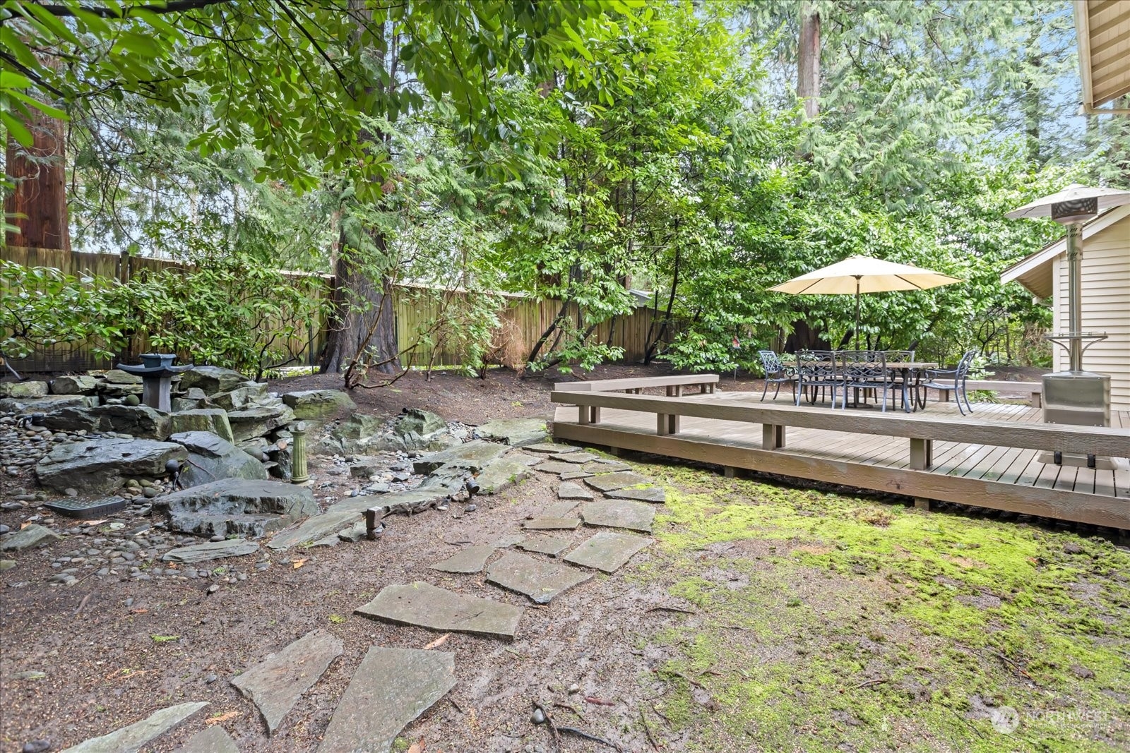 8418 192nd Street Southwest Edmonds, WA 98026 - Photo 31 of 39 a view of a yard with large trees