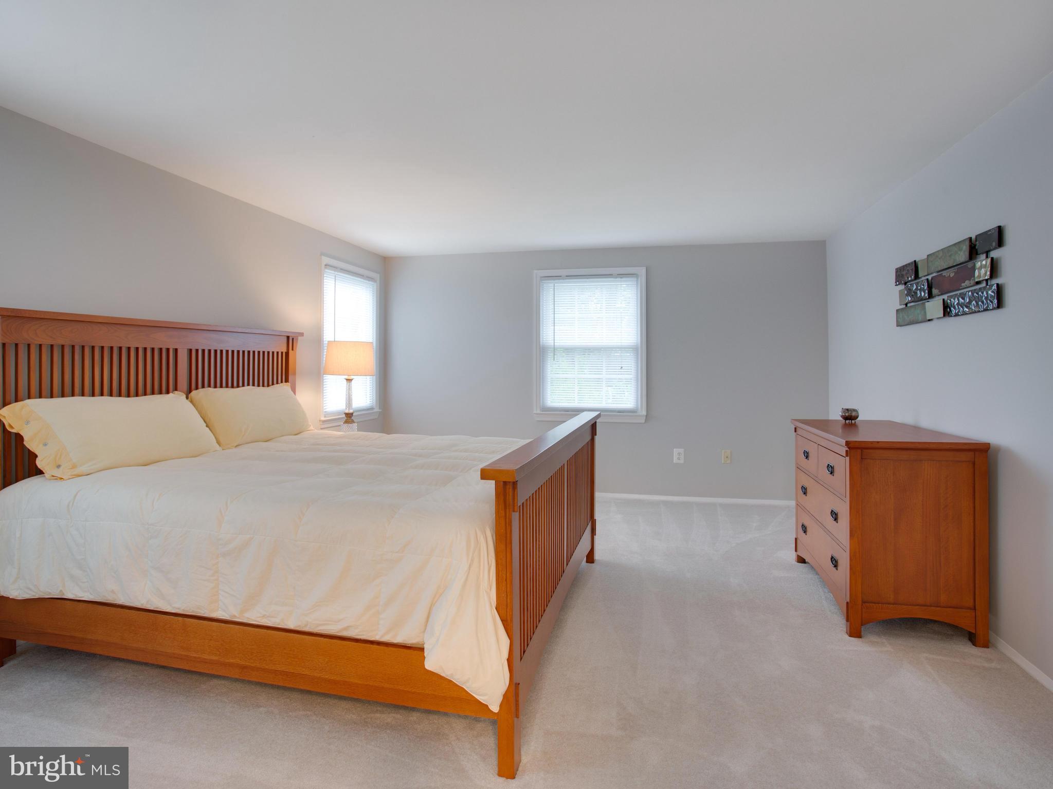 13132 Moss Ranch Lane Fairfax, VA 22033 - Photo 26 of 30 a bed room with a bed and a lamp