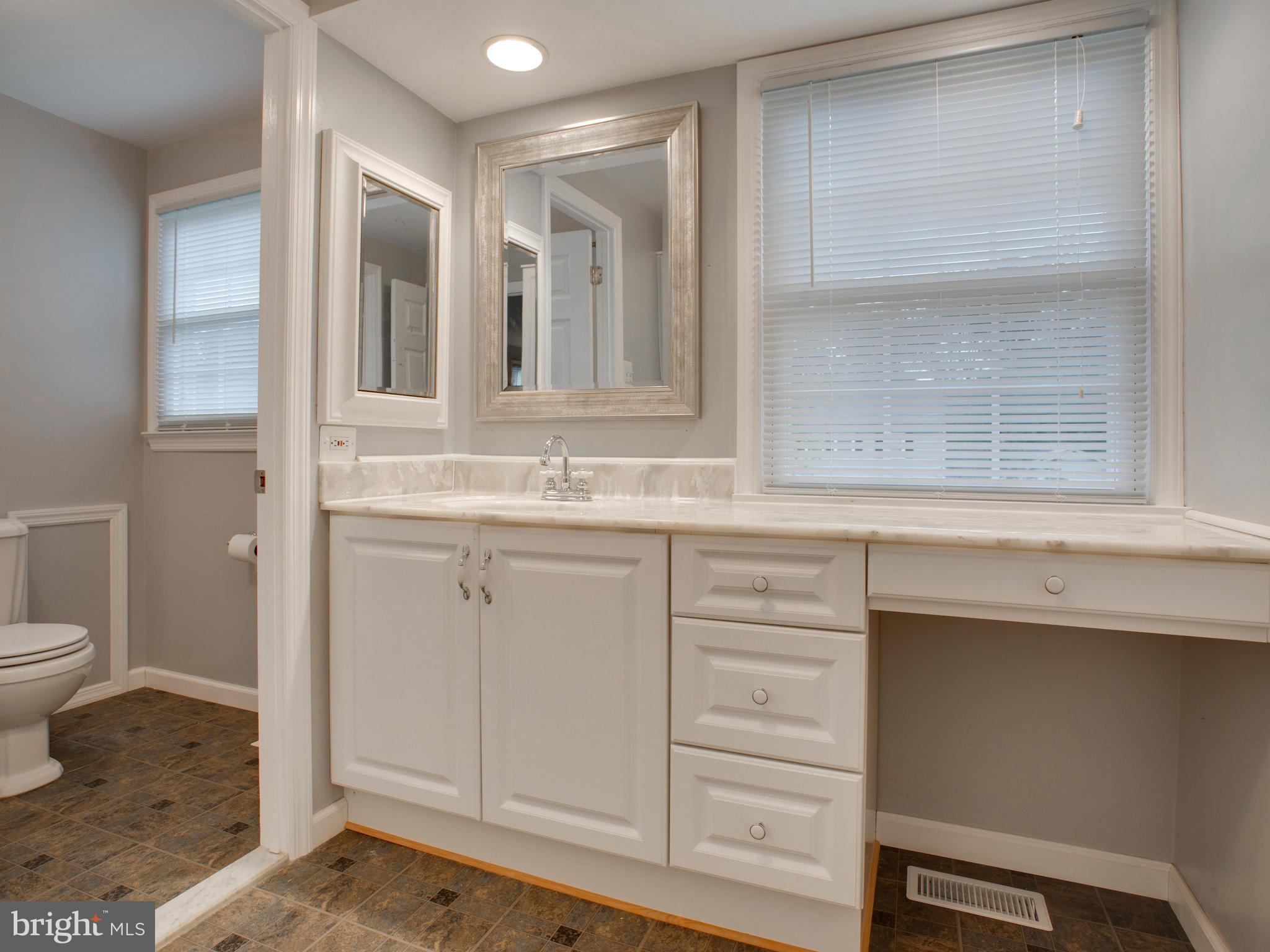 13132 Moss Ranch Lane Fairfax, VA 22033 - Photo 27 of 30 a bathroom with a sink and a toilet