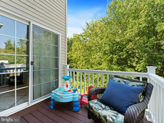 a outdoor view with a sitting space