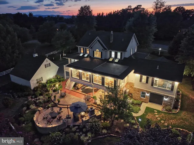 a outdoor space with furniture and garden view