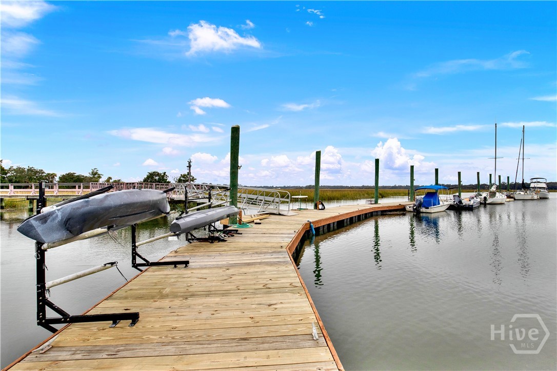11 Shipwatch Road Savannah, GA 31410 - Photo 32 of 38 Dock with Boat Slips