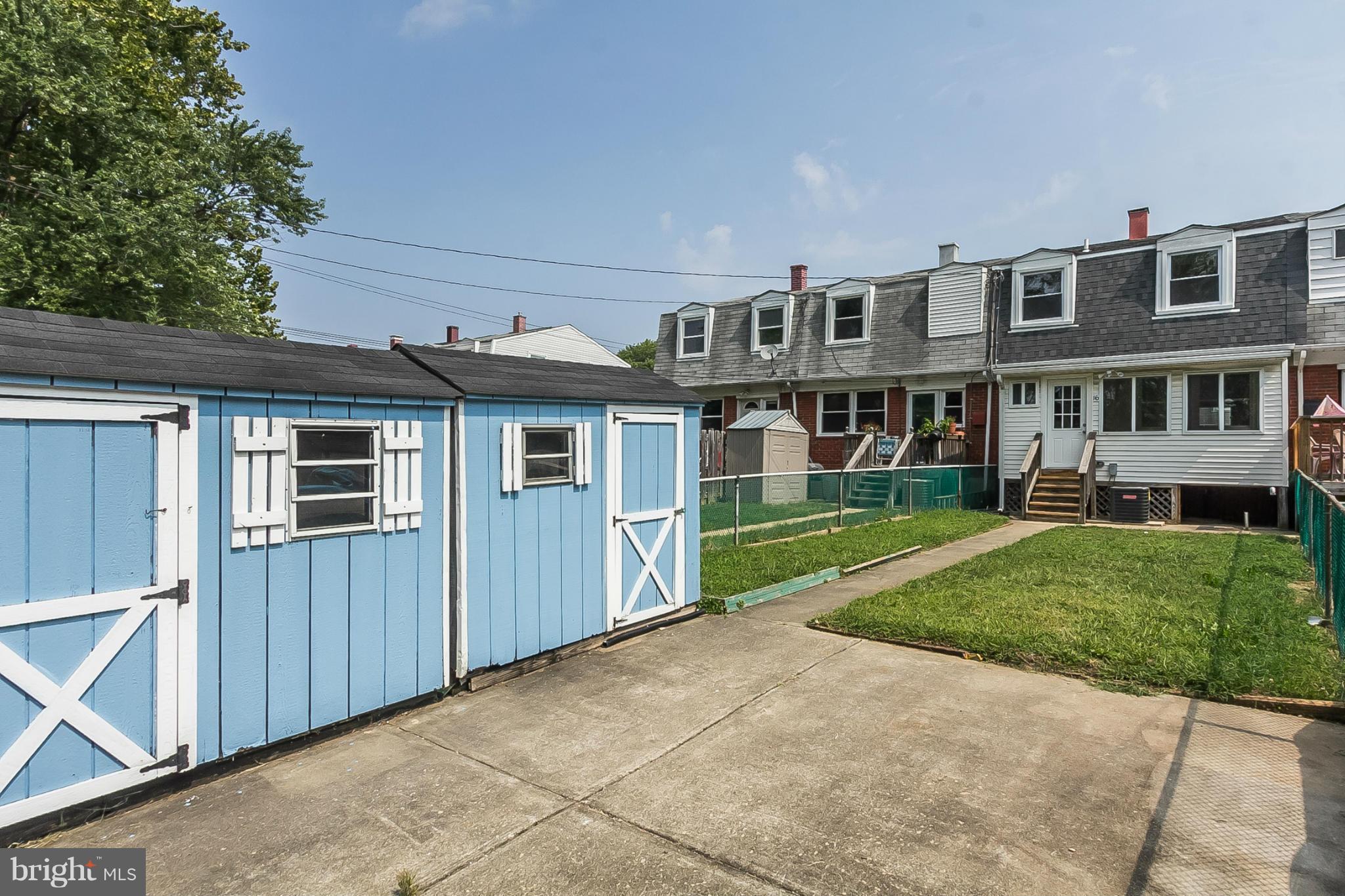 16 Bladen Road Baltimore, MD 21221 - Photo 28 of 29 a front view of a house with a yard