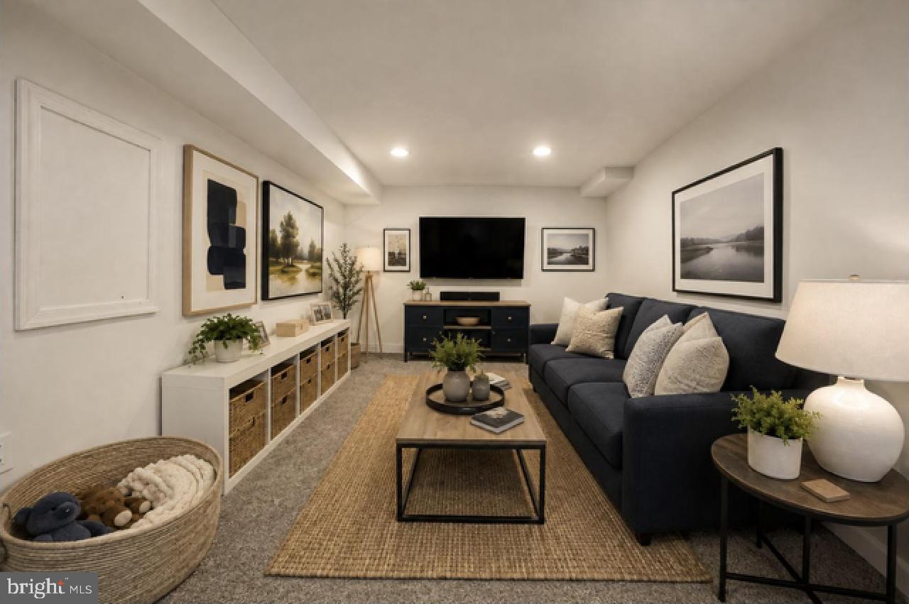 5199 Ridge Avenue Philadelphia, PA 19128 - Photo 34 of 42 Virtually staged finished basement