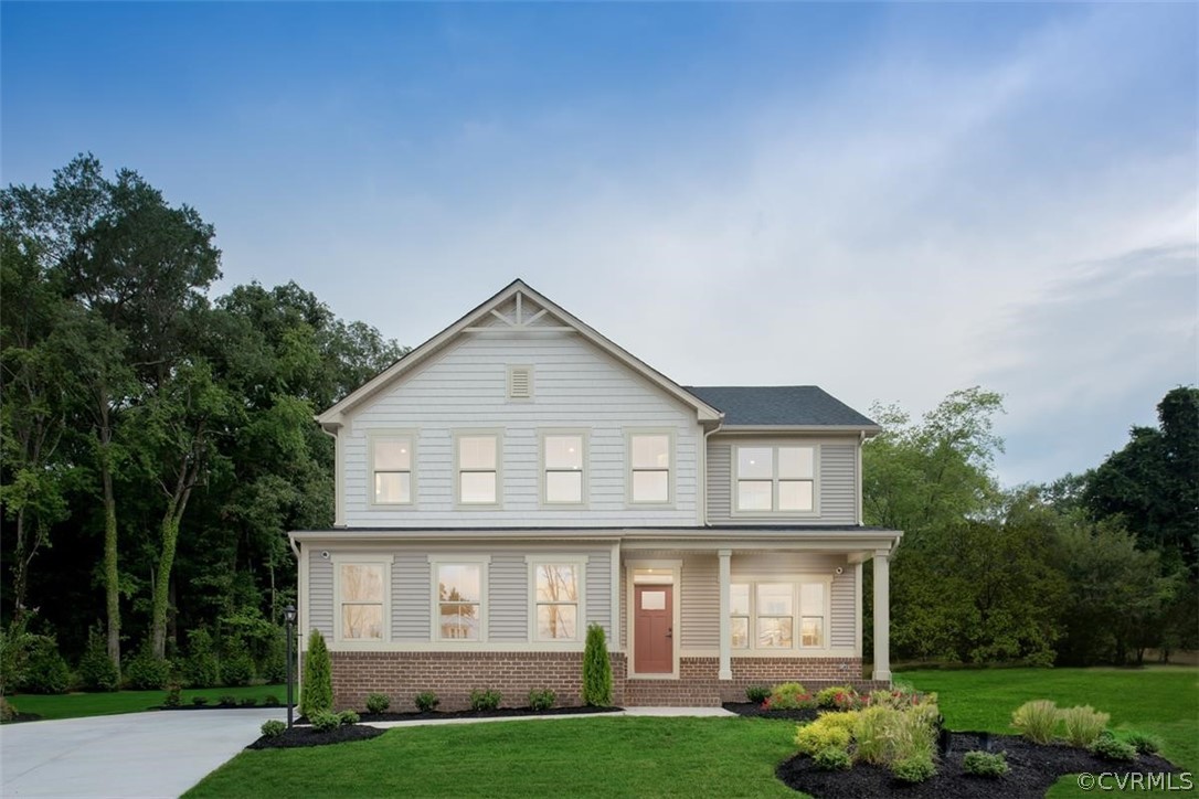 618 Marsham Road Chester, VA 23836 - Photo 1 of 1 front view of a house with a yard