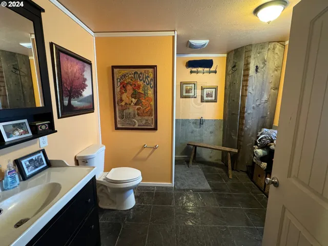 a view of a storage room