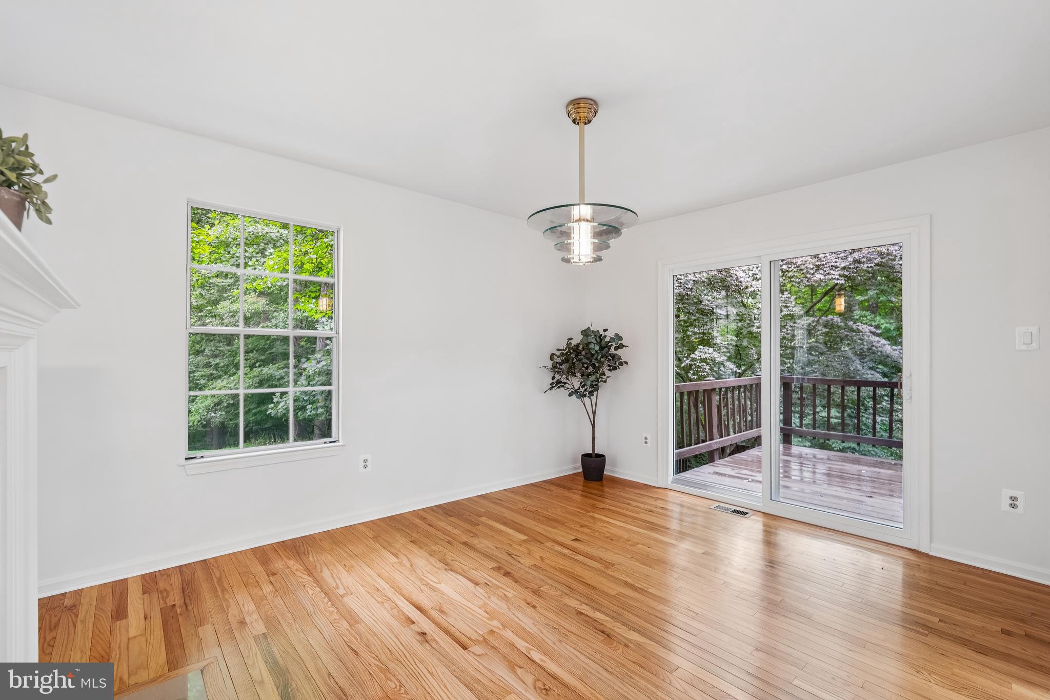 2 Tivoli Lake Court Silver Spring, MD 20906 - Photo 12 of 40 Separate Dining Room to the Full Deck