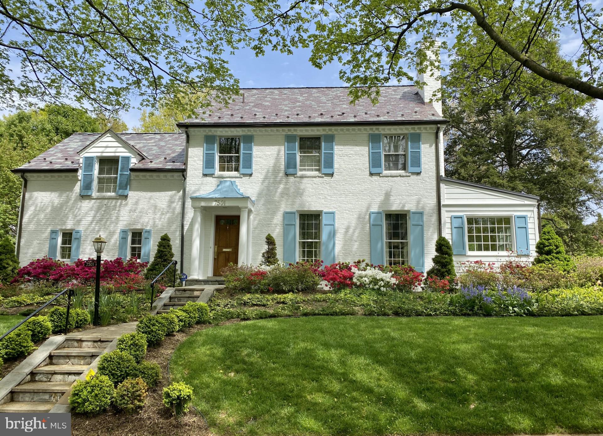 7501 Glendale Road Chevy Chase, MD 20815 - Photo 1 of 43 Front Exterior