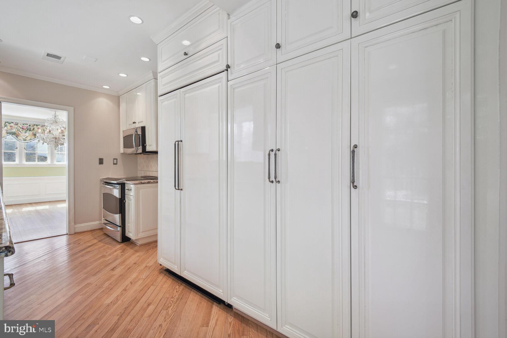 7501 Glendale Road Chevy Chase, MD 20815 - Photo 10 of 43 Kitchen Sub-Zero and storage