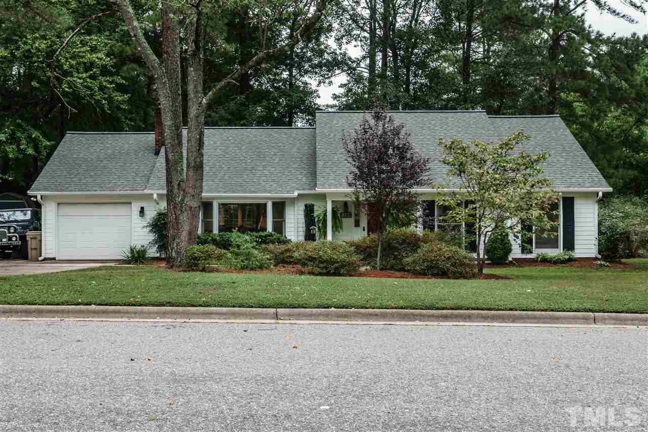 a aerial view of a house