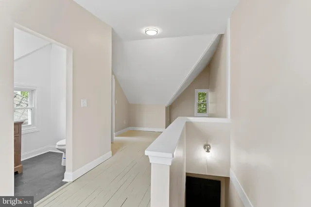 a view of entryway with white walls