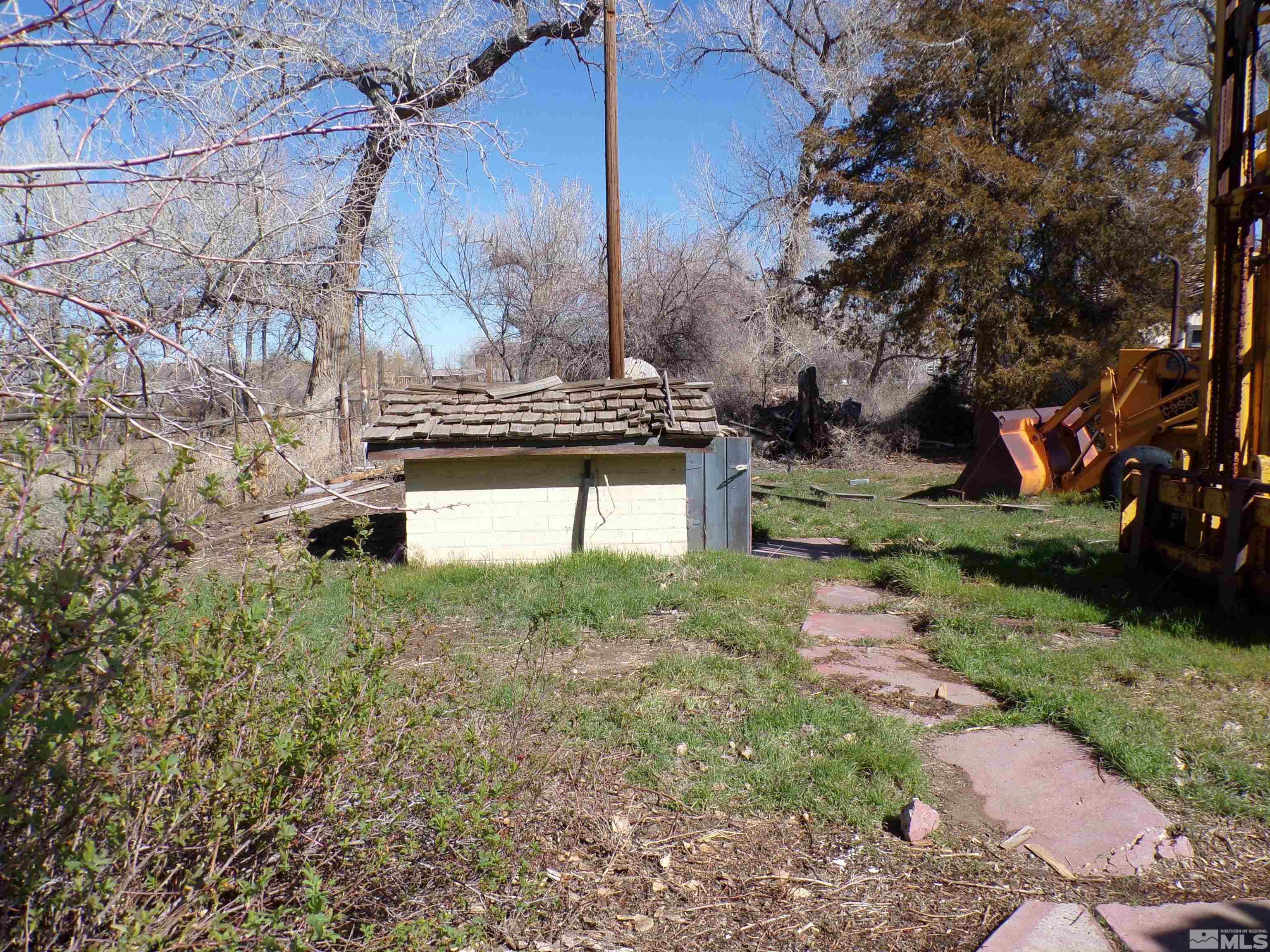 5890 Rivers Edge Drive Fallon, NV 89406 - Photo 17 of 24 a view of a yard with large trees