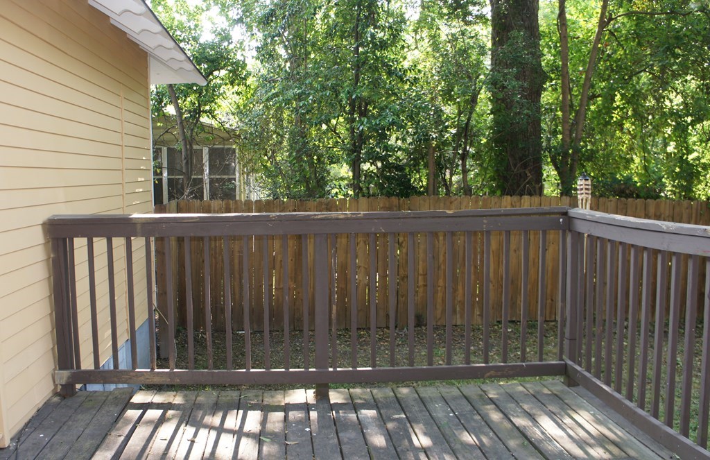 1336 19th Street Columbus, GA 31901 - Photo 17 of 20 a view of deck with a trees