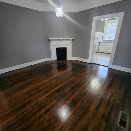 wooden floor in an empty room