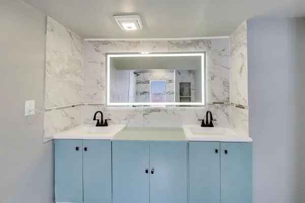 a view of a small space