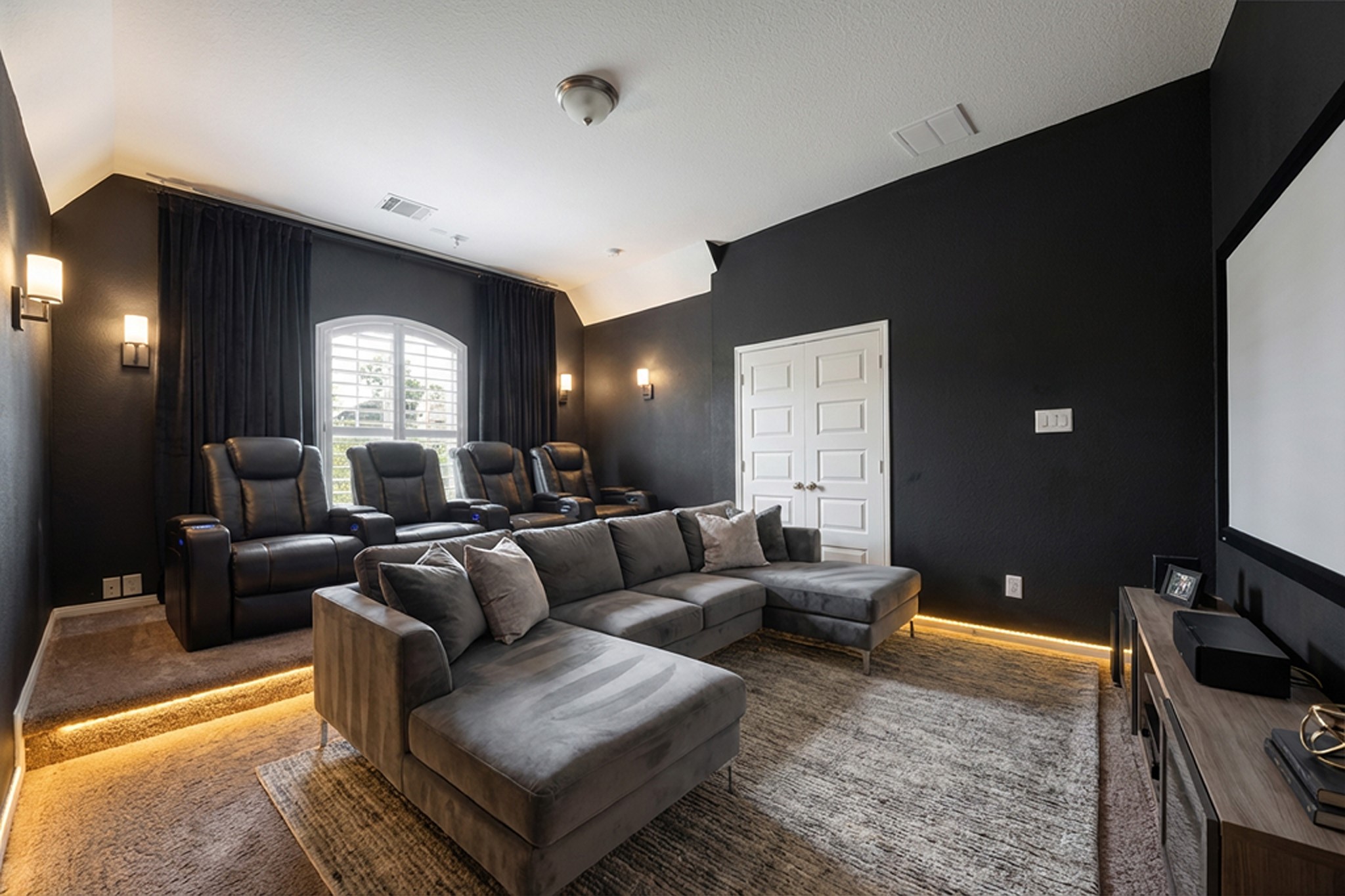 5002 Harvest Knoll Drive Spring, TX 77389 - Photo 34 of 48 Virtually furnished private Media Room