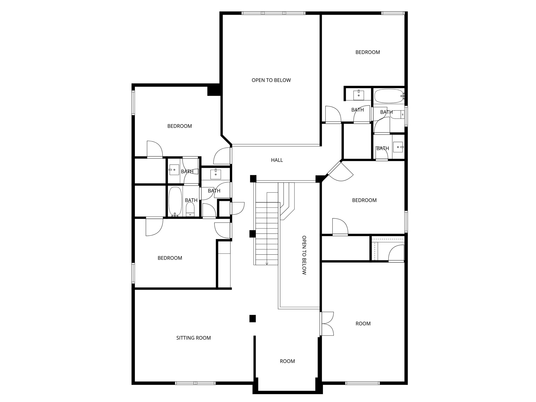 5002 Harvest Knoll Drive Spring, TX 77389 - Photo 48 of 48 Second Floor Floorplan