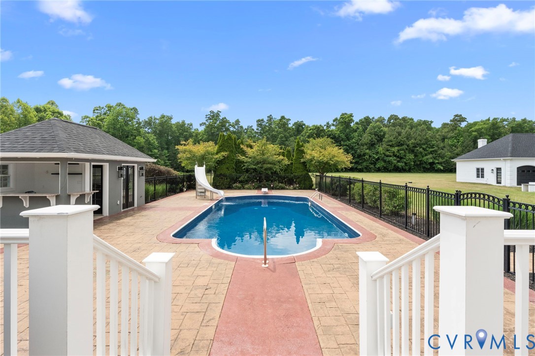 13446 Bradley Bridge Road Chester, VA 23831 - Photo 67 of 98 Salt water pool with new liner, pump and filter.