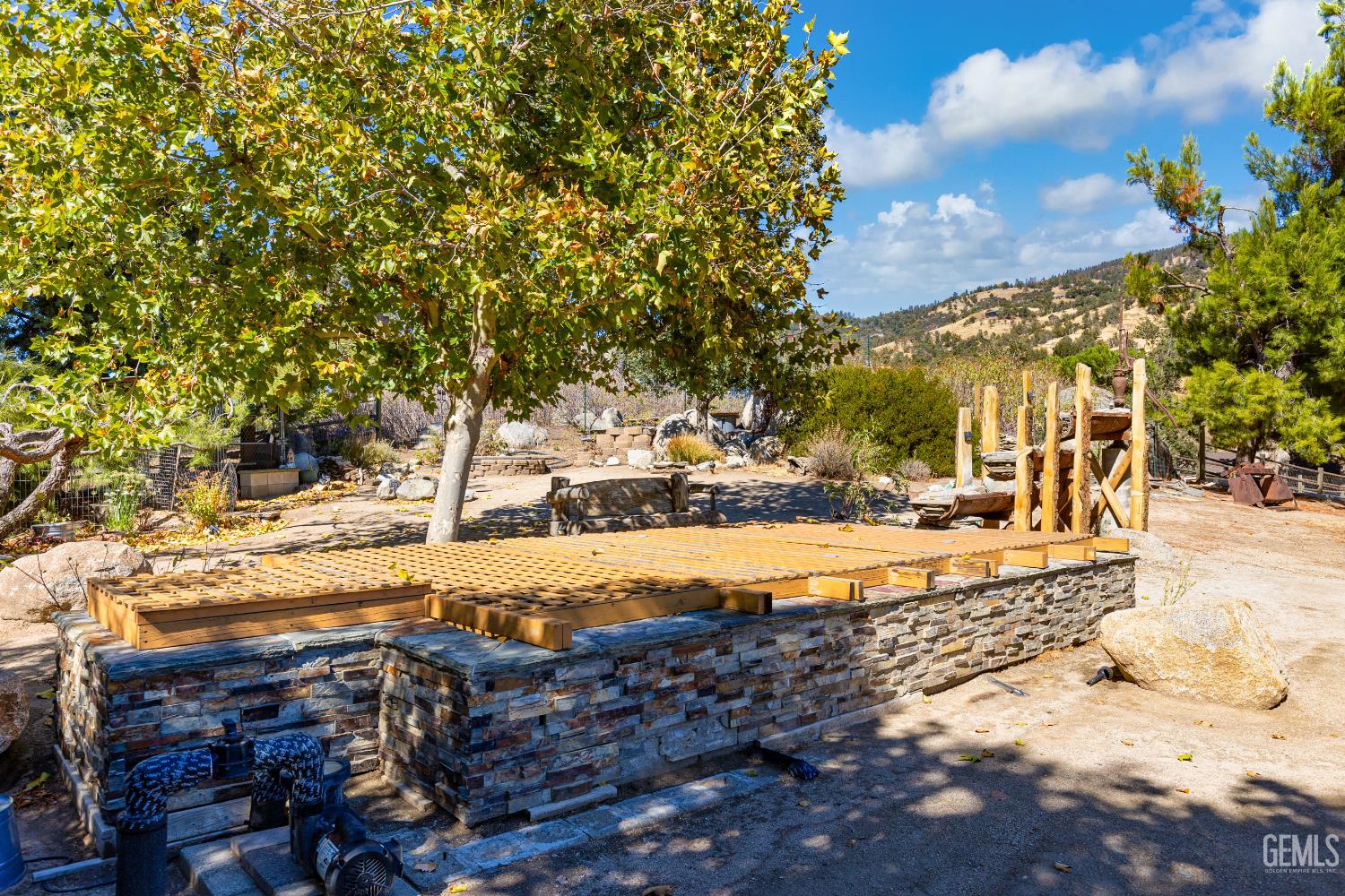 Undisclosed Address Tehachapi, CA 93561 - Photo 46 of 58 a view of a yard with trees