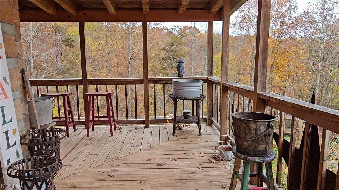 2912 Ovapa Road Wallback, WV 25285 - Photo 3 of 26 View of deck