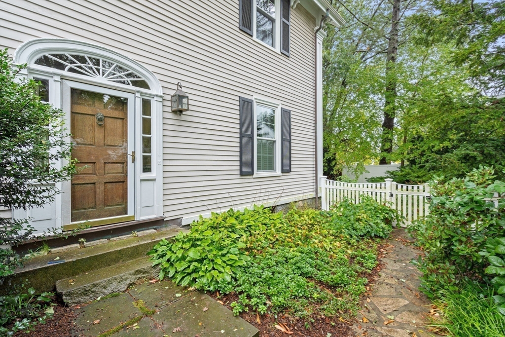 600 East Street Dedham, MA 02026 - Photo 4 of 39 a view of a house with a yard