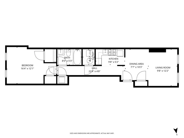 $3,400 | 935 Park Avenue, Unit 5S, Hoboken, NJ 07030