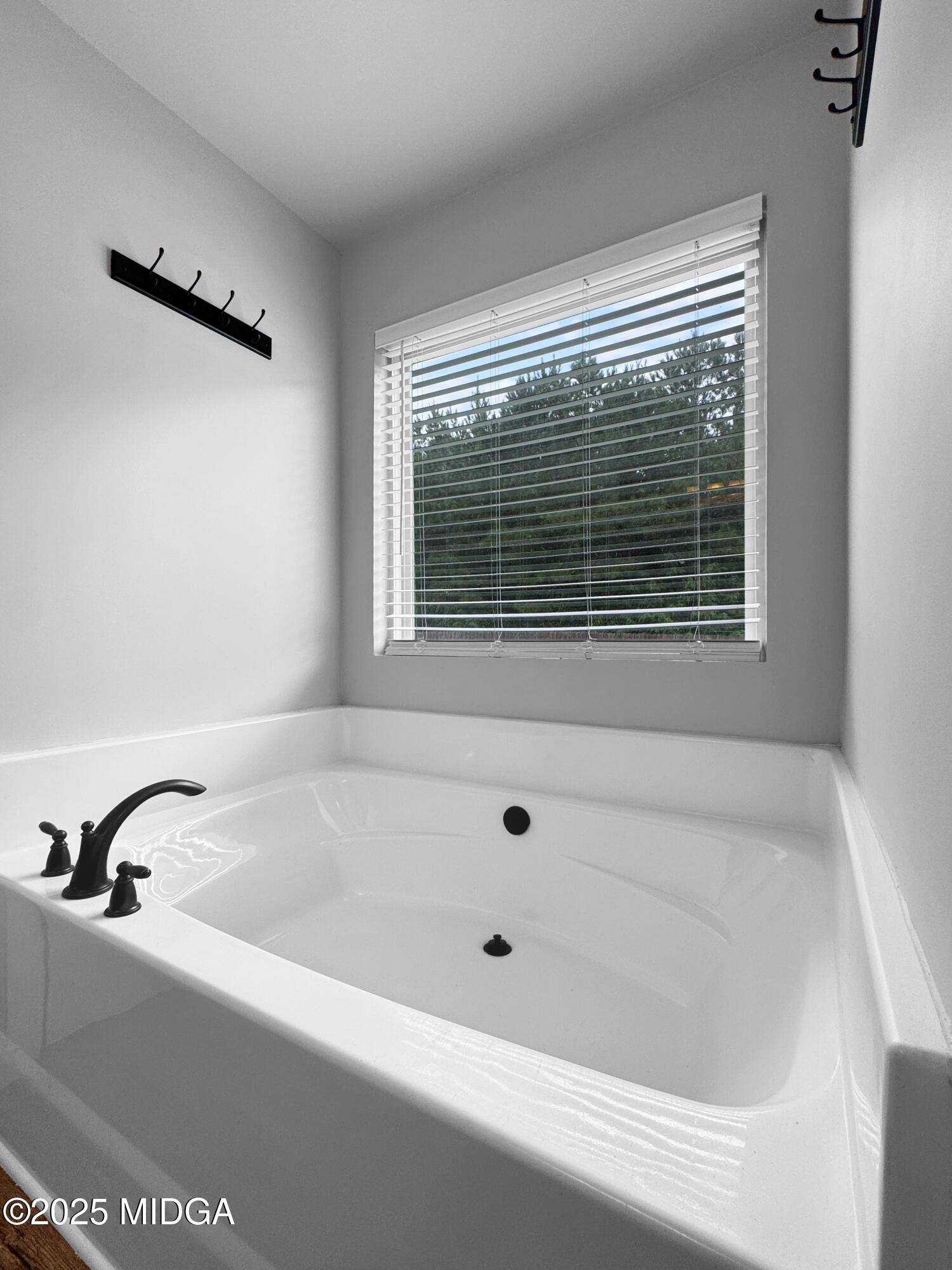 837 Weldon Road Forsyth, GA 31029 - Photo 12 of 24 a white bath tub sitting in a bathroom next to a window