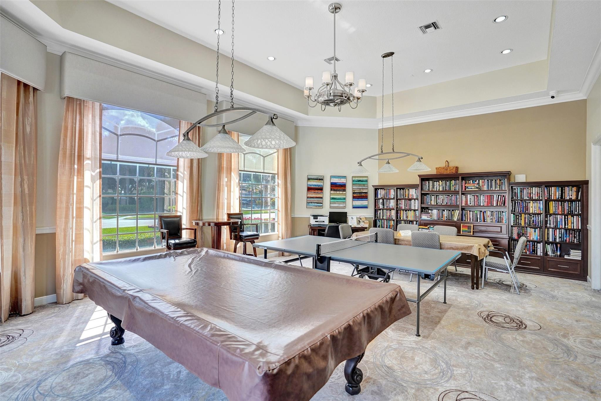 7219 Modena Drive Boynton Beach, FL 33437 - Photo 41 of 47 Clubhouse Game room