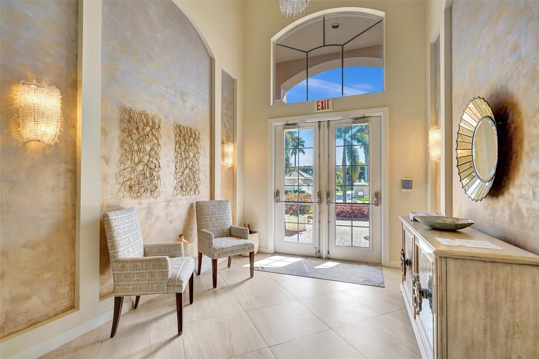 7219 Modena Drive Boynton Beach, FL 33437 - Photo 44 of 47 Clubhouse Entrance