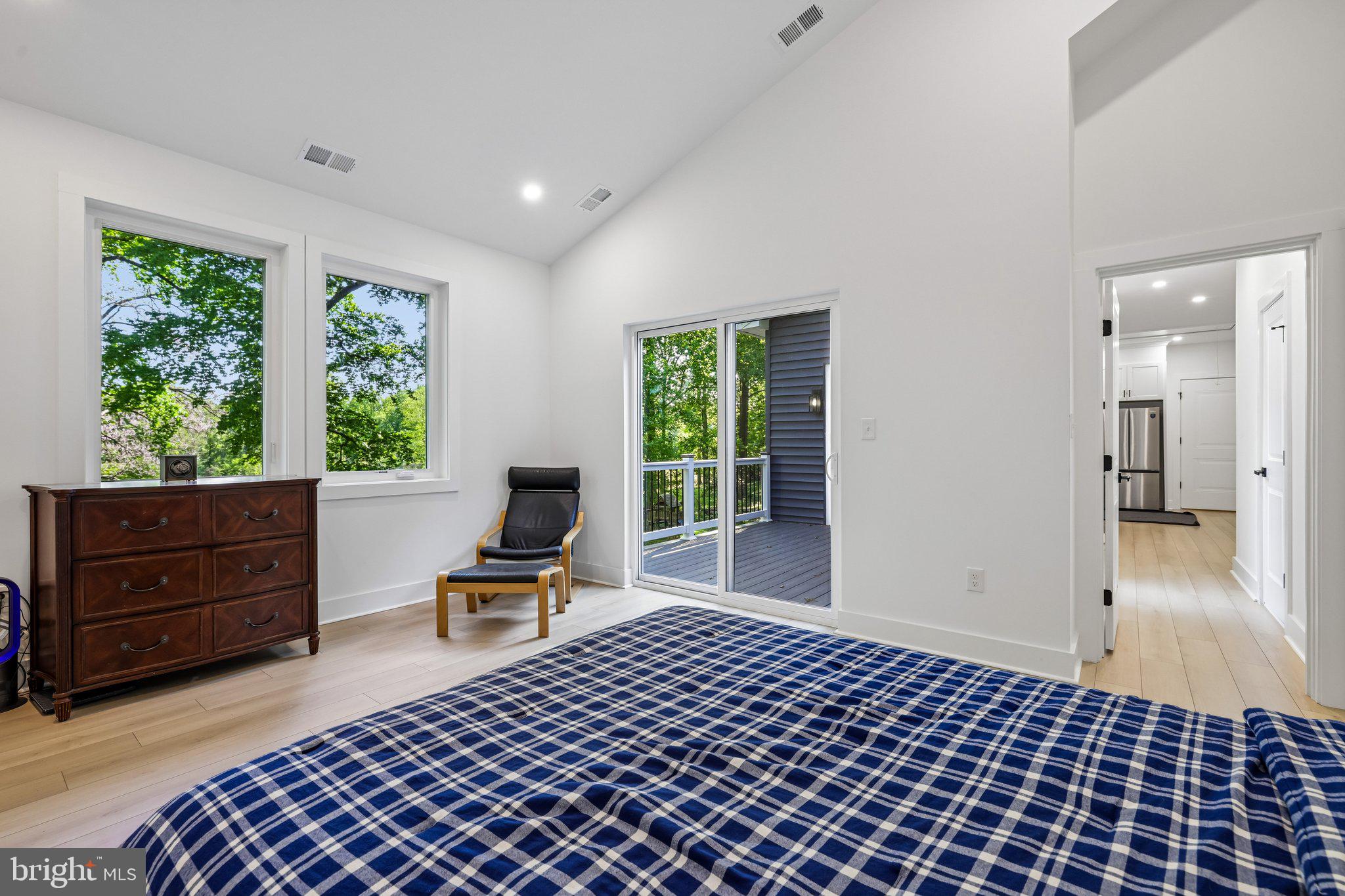 4315 Pinetree Road Rockville, MD 20853 - Photo 14 of 28 a bedroom with a bed and large window