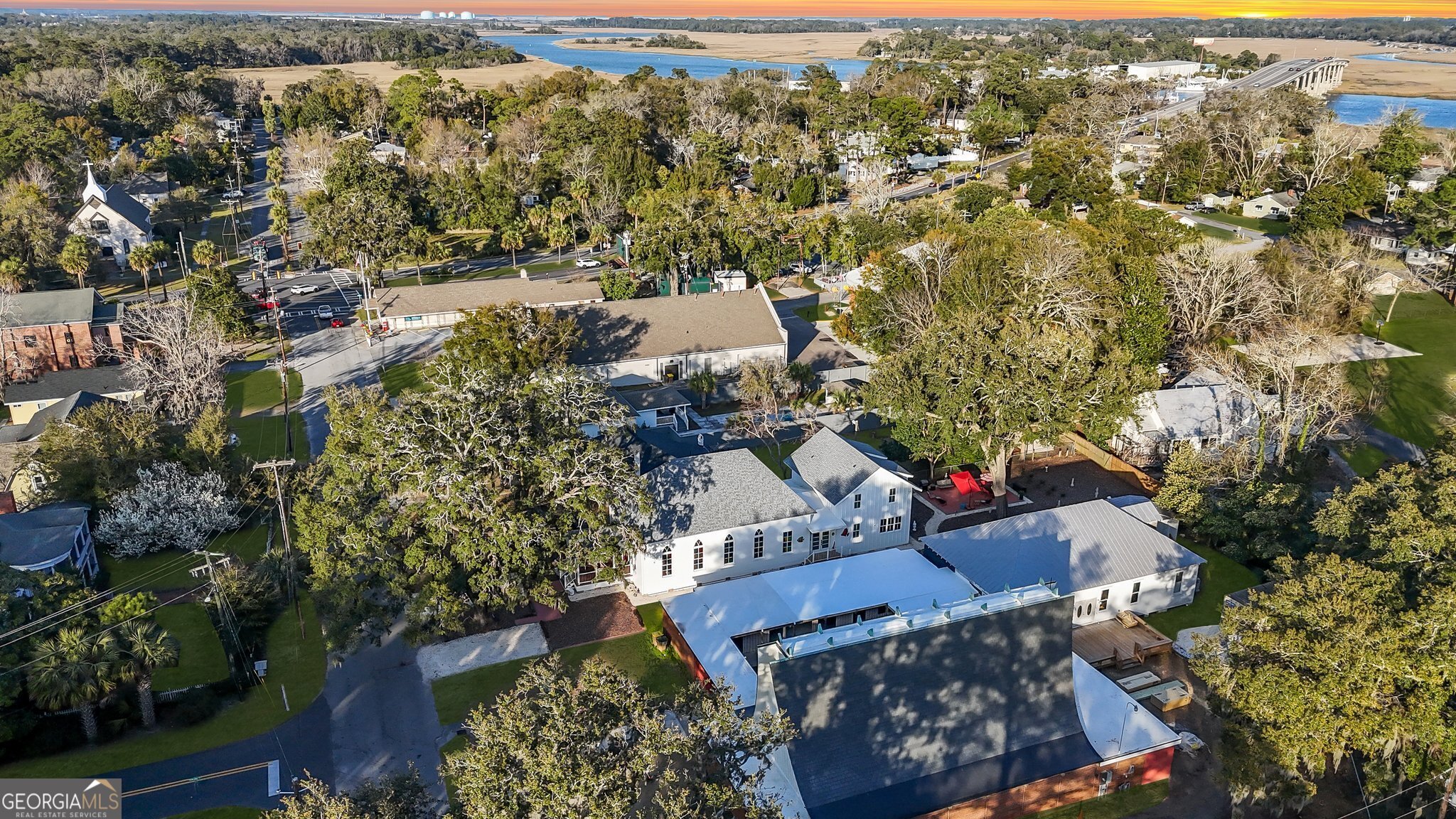 2716 Mechanics Avenue Thunderbolt, GA 31404 - Photo 46 of 50 an aerial view of a house with a yard
